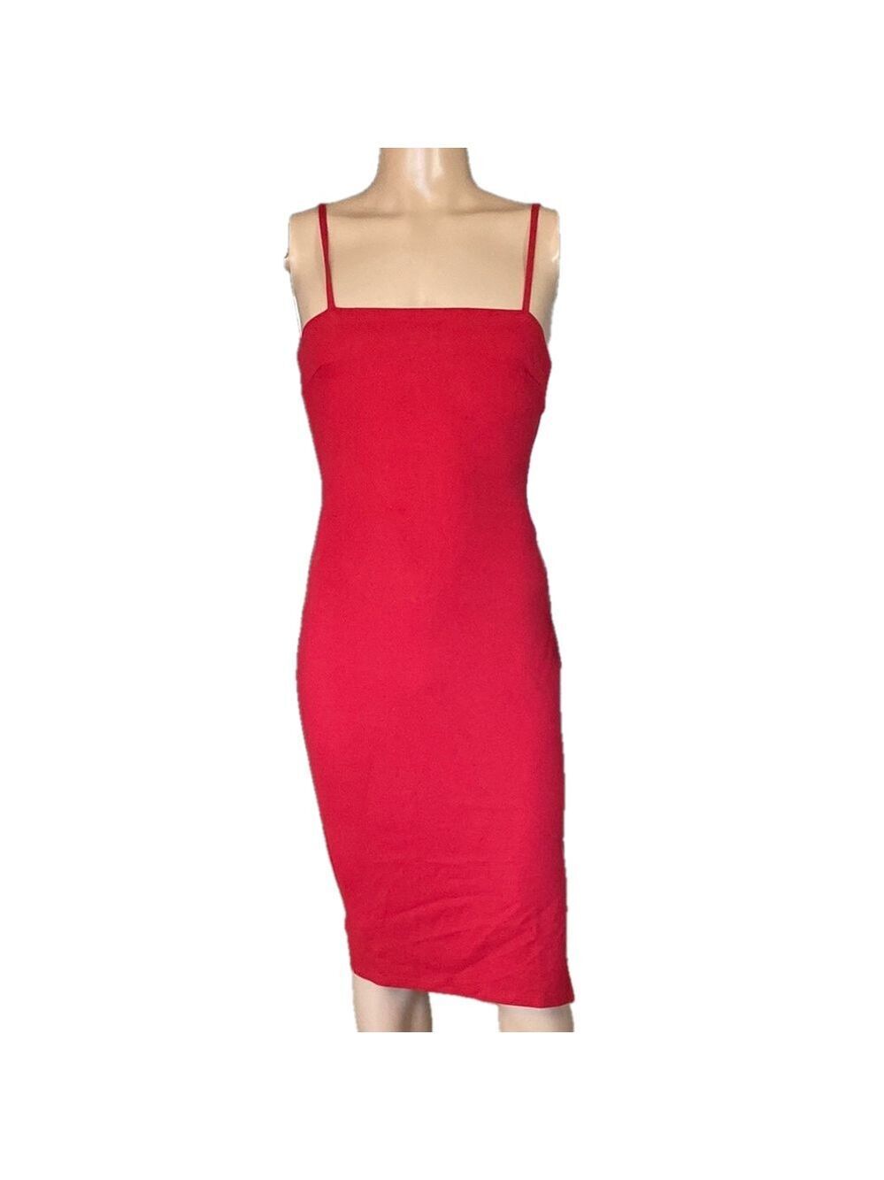 Lulu's Multicolored Sheath Midi Dress for Night Out